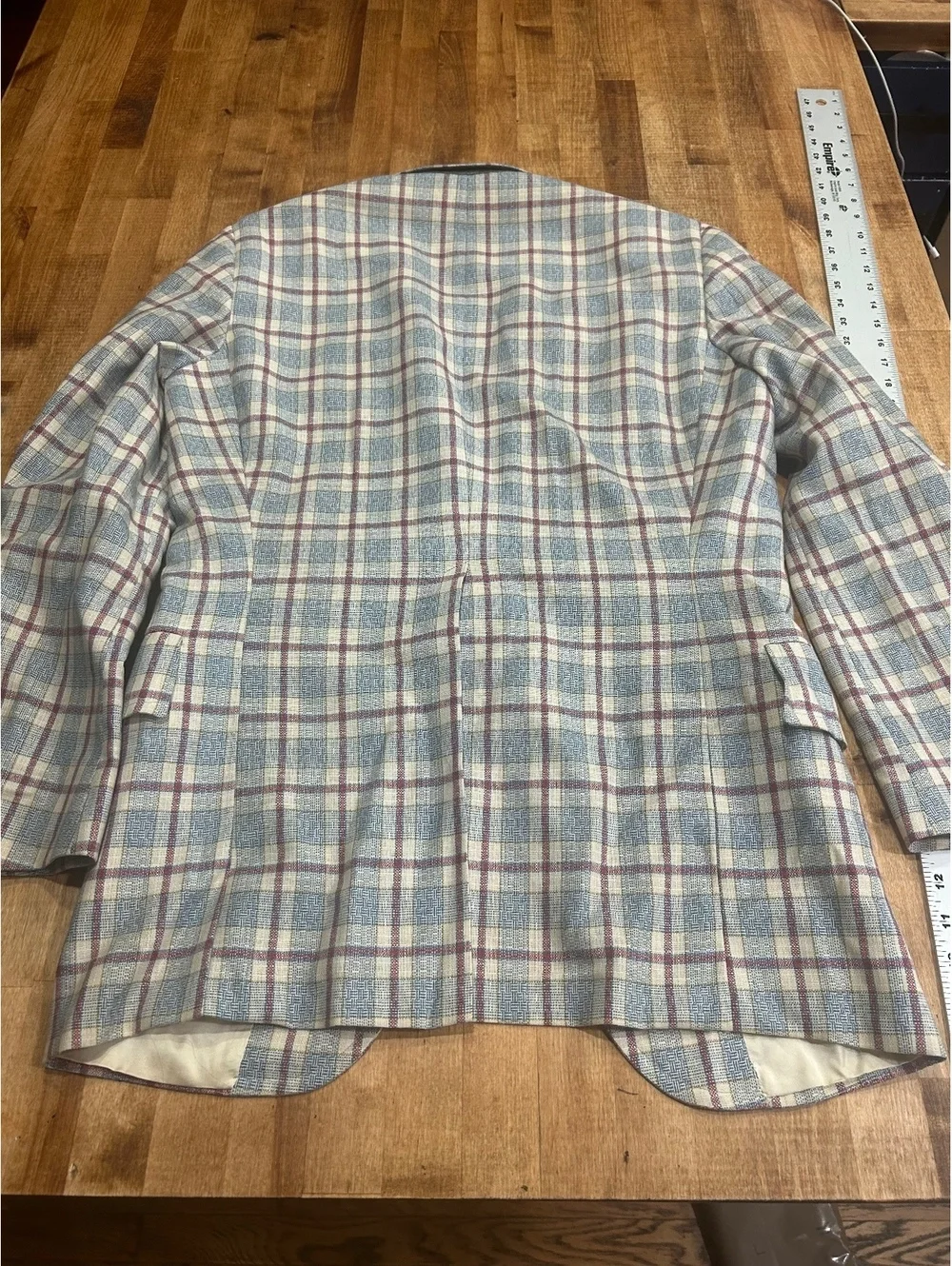 Dominic Tailored Plaid Sport Coat for H.B. Cohen, New Rochelle, NY